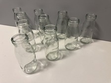 Set glass milk - set, bottles