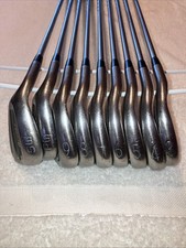 Maruman VERITY21 3-9 Irons Sw Pw Golf Club Left Handed Reg Steel Golf Pride Grip