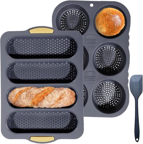 Silicone hamburger bun - bun, and