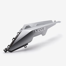 Rear Left Panel Grey Fairing Painted ABS Screw-on PNLRL389 Easy Installation