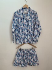 8 Oak Land Pajamas Sz M Blue