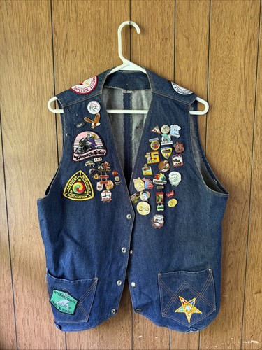 Vintage 1980s denim - denim, motorcycle