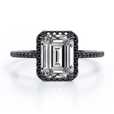 2CT Emerald Cut CZ Diamond