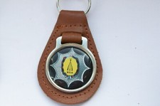 BSA ACRYLIC BADGED TAN LEATHER