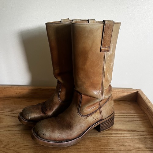 Vintage campus boots men - vintage, men’s