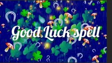BLACK Magick Good Luck Spell Casting