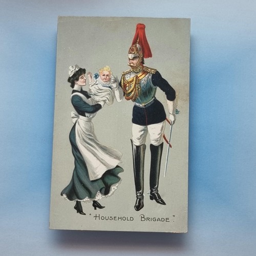 Life guards military postcard - life,