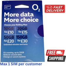 O2 Sim Card PAY AS YOU GO - O2
