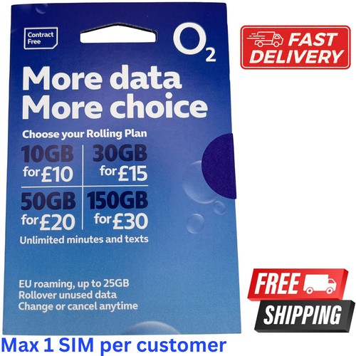 Sim card pay - o2,
