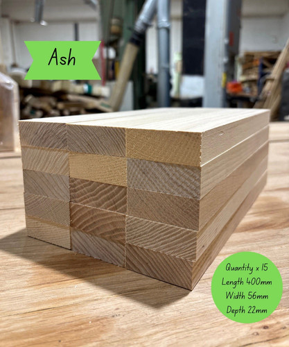 Planed ash offcuts - ash,