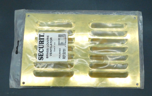 Brass louvre vent - vent, 9