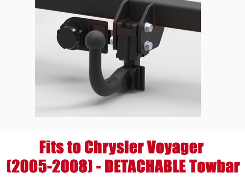 Detachable tow bar for - detachable,