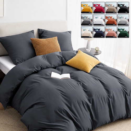 Plain duvet quilt cover - quilt,