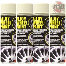 4 x E-Tech Solid White Alloy