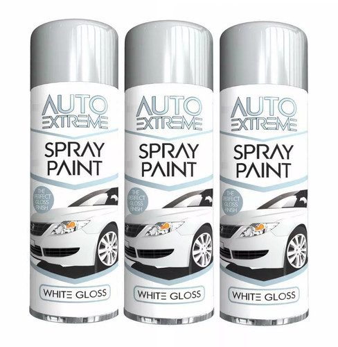 250ml white gloss spray - x,