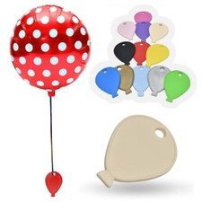 BALLOON Weights Assorted Colours Plastic Shape Reusable Helium Balloons Weights