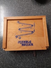 Vintage Great American Trading Company Wood Marble Rolling Game