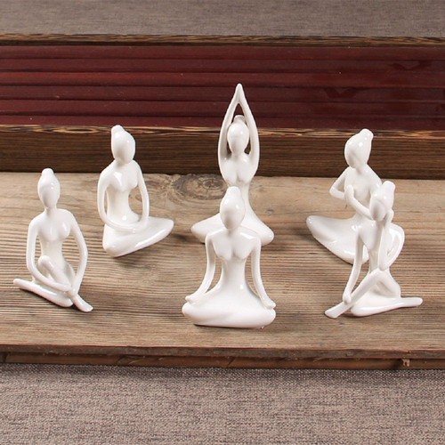 Statue abstract art yoga - abstract,