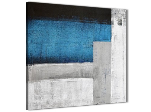 Blue grey painting - painting, abstract