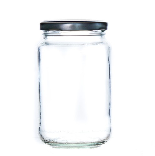 1lb glass jam jars lids - 1lb,
