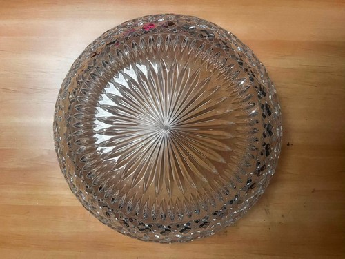 Vintage crystal cut glass - vintage,
