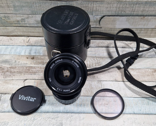 Vivitar 28mm wide angle - f/2.8,