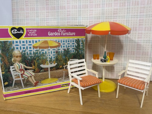 Vintage sindy patio set - vintage, with