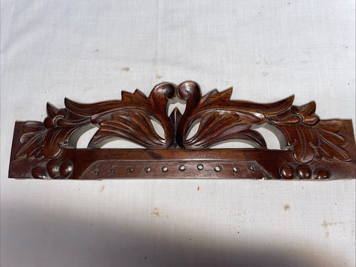 Carved panel pediment - carved,