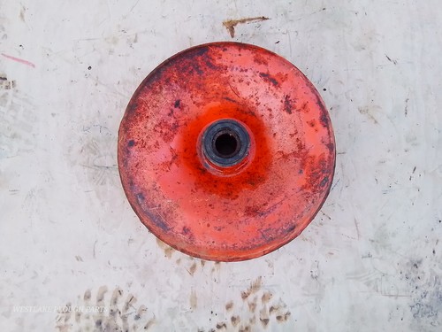 Orange cultivator wheel - wheel, centre