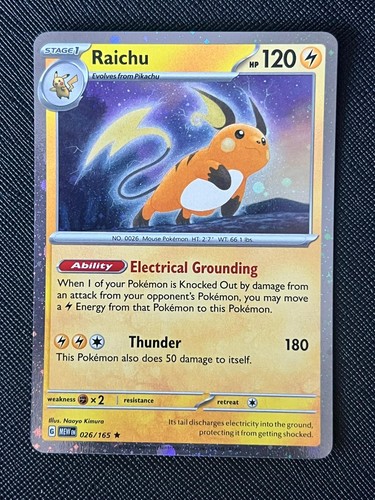 Raichu 026 165 sams - raichu, 026/165