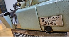 Wilcox & Gibbs Overlock Vintage Overlocking  Machine For Spares Untested