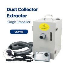 Dust Collector Extractor Dental Lab Vacuum Cleaner Single Impeller Dust Filter