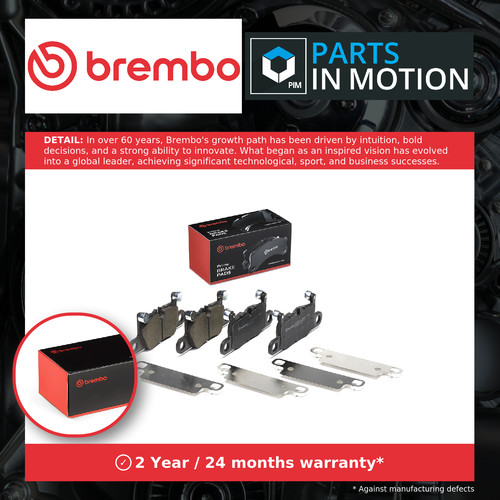 Brake pads set rear - brake,
