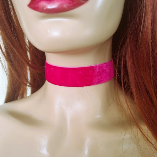 Choker necklace velvet collar - choker,