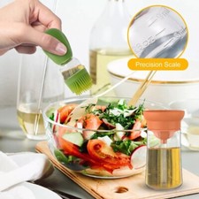 2 in 1 Olive Oil Glass Bottle