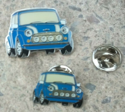 Classic blue mini cooper - blue,