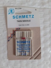 SCHMETZ Twin needle sewing