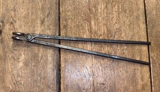 VINTAGE DIAMOND TOOL & HORSESHOE Co USA FT15 TONGS FARRIER BLACKSMITHS TOOLS