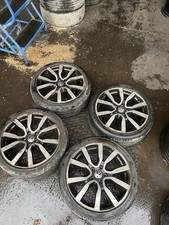 SET OF VOLKSWAGEN GOLF MK7 R LINE GTI 18” ALLOY WHEELS