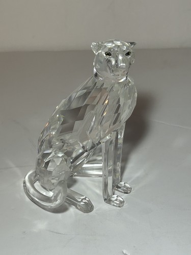 Swarovski crystal cheetah - swarovski,