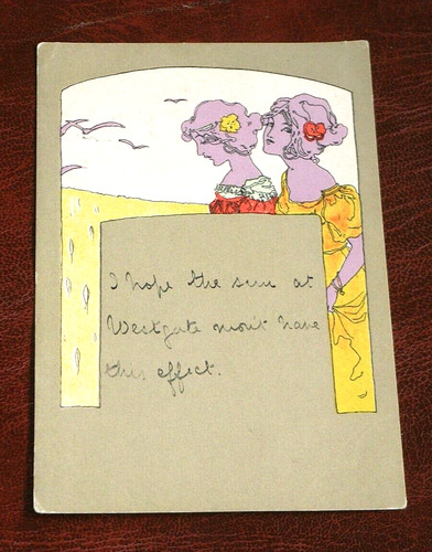 Original raphael kirchner art - original,