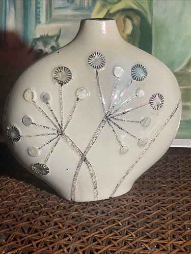 Vintage art pottery dandelion - art,
