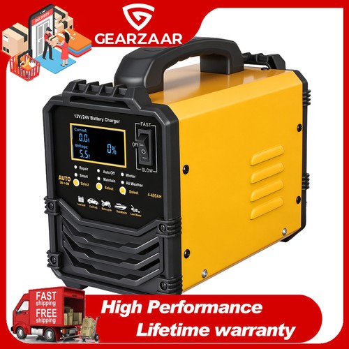 Heavy duty battery charger 15a - heavy,