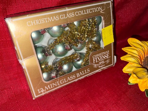 Vintage mini glass christmas - vintage,