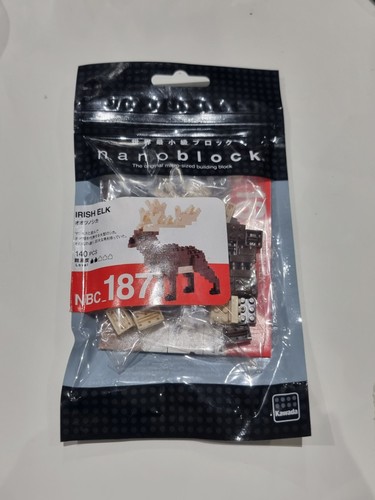 New nanoblock irish elk - new,