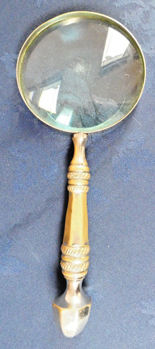 Vintage hand held - vintage, magnifying