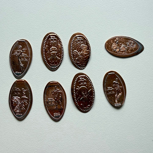 Disney 100 pressed penny - disney,