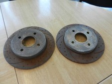 Ford Sierra 2.9 XR 4x4 Pair of EBC dotted and grooved Rear disks NEW