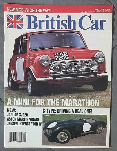 British car magazine 1992 - car,