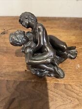 Vintage Heredities Cold Cast Bronze Sculpture The Lovers Roland Chadwick 